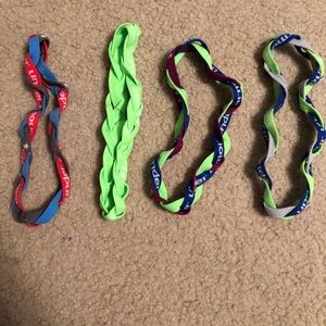 Under Armor braided headbands bundle